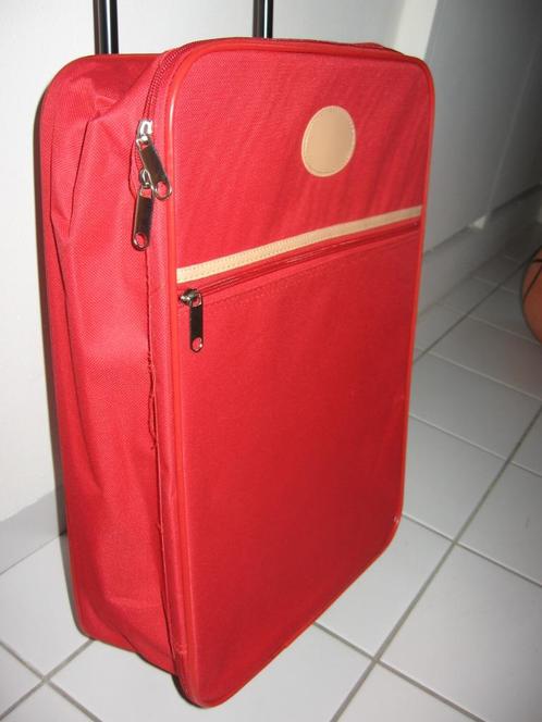 Set kleine handkoffers, in rode kleur. Dimensie, Handtassen en Accessoires, Koffers, Nieuw, Overige materialen, Minder dan 50 cm