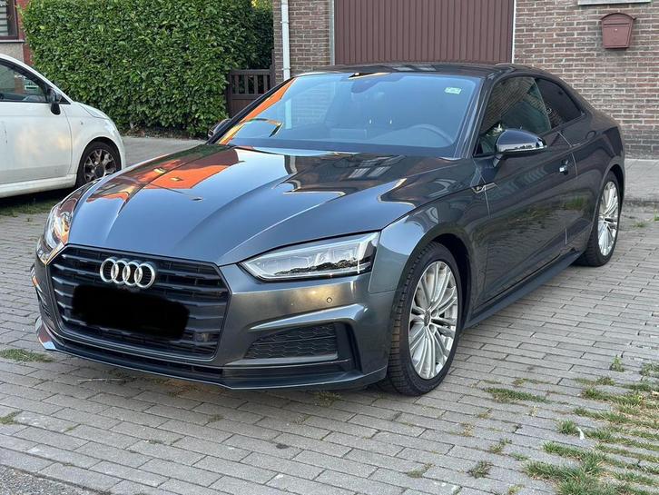 Audi A5 COUPE 2018 S-LINE, Auto's, Audi, Particulier, A5, Benzine, Euro 6, Coupé, 2 deurs, Automaat, Overige kleuren, Zwart, Ophalen