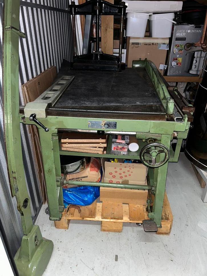 Ciseaux à plancher/coupe-table/coupe-planche, Hobby & Loisirs créatifs, Hobby & Loisirs Autre, Comme neuf, Enlèvement