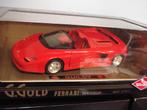 1/18 ferrari Mythos 1989 – rood- Guiloi 67511, Ophalen of Verzenden, Zo goed als nieuw, Auto, Overige merken