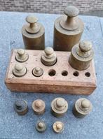 Partij koperen gewichten., Antiek en Kunst, Antiek | Gereedschap en Instrumenten, Ophalen of Verzenden