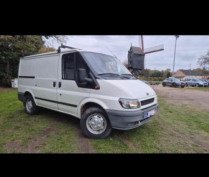 Campervan Ford transit, Auto's, Bestelwagens en Lichte vracht, Particulier, Ford, Benzine, Euro 4, Handgeschakeld, Wit, Achterwielaandrijving
