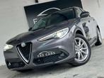 Alfa Romeo Stelvio 2.2 JTD • LED + CUIR + TOIT PANO + CAME, Auto's, Alfa Romeo, Te koop, Zilver of Grijs, 1604 kg, Gebruikt