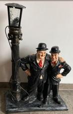Laurel en hardy met lamp 75 cm hoog en 55 cm breed, Ophalen, Zo goed als nieuw
