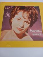 MAUREEN EVANS. VG/+ SCHATKAARTEN LP 25CM. POPCORN LP, Ophalen of Verzenden, Gebruikt