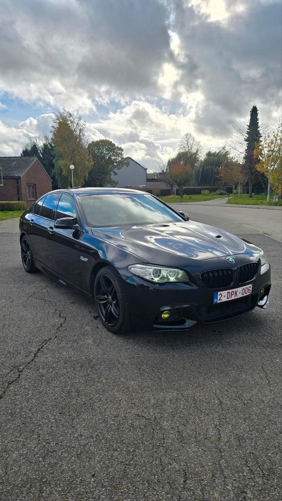 BMW 520D F10 b47 • Échange possible •, Auto's, BMW, Particulier, 5 Reeks, Android Auto, Parkeercamera, Zetelverwarming, Diesel
