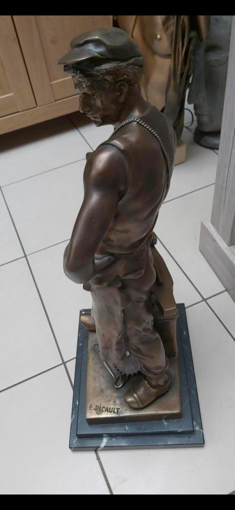 Standbeeld van Emile Louis Picault, Antiek en Kunst, Kunst | Beelden en Houtsnijwerken, Ophalen