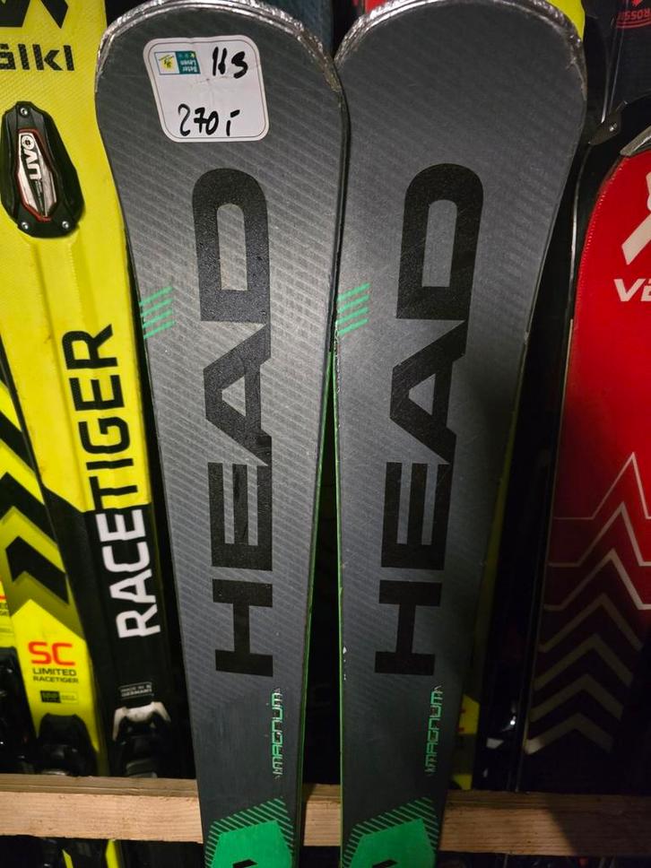 TÊTE SUPERSHAPE I.MAGNUM 163 cm, Sports & Fitness, Ski & Ski de fond, Comme neuf, Skis, Head, Carving, 160 à 180 cm, Enlèvement ou Envoi