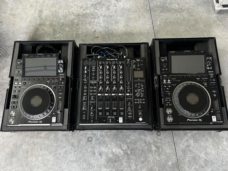 Pioneer dj set met mackie luidsprekers, Muziek en Instrumenten, Dj-sets en Draaitafels, Zo goed als nieuw, Pioneer, Ophalen