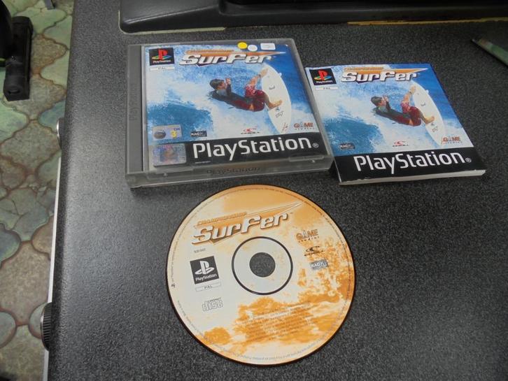 Playstation 1 Championship  Surfer (CIB), Games en Spelcomputers, Games | Sony PlayStation 1, Gebruikt, Sport, 2 spelers, Vanaf 3 jaar
