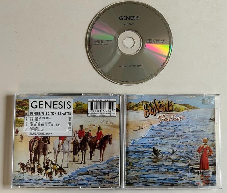 CD GENESIS - FOXTROT - PETER GABRIEL COLLINS HACKETT BANKS, CD & DVD, CD | Rock, Utilisé, Progressif, Enlèvement ou Envoi