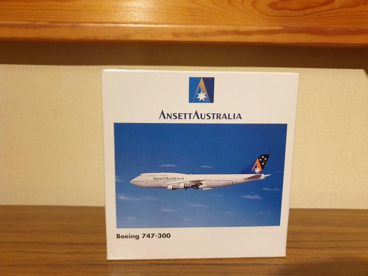 Ansett australia, Verzamelen, Luchtvaart en Vliegtuigspotten, Zo goed als nieuw, Schaalmodel, Ophalen of Verzenden