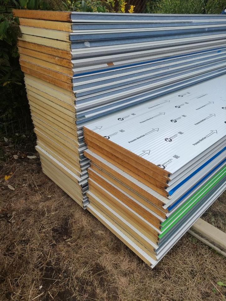 Panneaux sandwich, Doe-het-zelf en Bouw, Isolatie en Afdichting, Zo goed als nieuw, Ophalen
