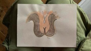 Erotische tekening: Deco T beschikbaar voor biedingen