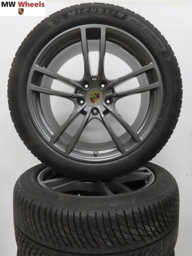 Porsche Cayenne Coupe model 2024 21 inch velgen winterbanden, Auto-onderdelen, Banden en Velgen, Banden en Velgen, Winterbanden