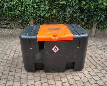 Mobiele Brandstoftank 400 LITER Diesel Mazout met Pomp 12V beschikbaar voor biedingen