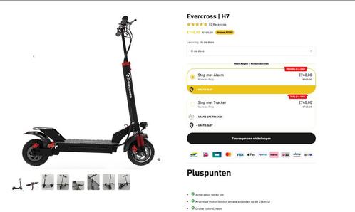 Elektrische step, Fietsen en Brommers, Steps, Gebruikt, Ophalen