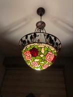 MOOIE ANTIEKE TIFFANY HANGLAMP, Huis en Inrichting, Lampen | Hanglampen, Ophalen, Zo goed als nieuw
