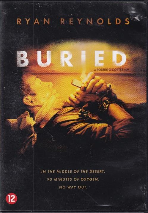 Buried (2010) Ryan Reynolds - Jose Luis Garcia Perez, CD & DVD, DVD | Thrillers & Policiers, Utilisé, Thriller surnaturel, À partir de 12 ans
