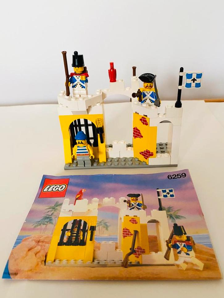 LEGO Pirates 6259 - kerker - Broadside's Brig - vintage, Kinderen en Baby's, Speelgoed | Duplo en Lego, Zo goed als nieuw, Lego