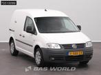 Volkswagen Caddy 80pk Benzine L1H1 Trekhaak L1 Kompakt Airco, Auto's, Stof, Gebruikt, Volkswagen, Wit