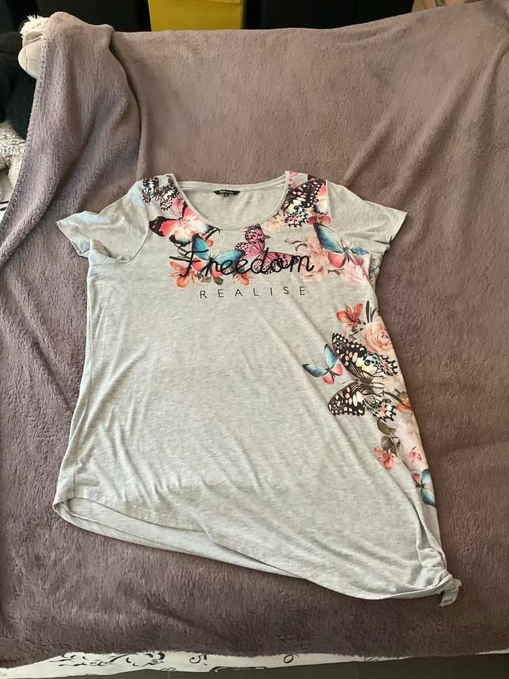 Tuniek, merk M&S mode, maat XL, Vêtements | Femmes, Blouses & Tuniques, Comme neuf, Taille 46/48 (XL) ou plus grande, Gris, Enlèvement ou Envoi