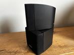 Bose dubbel Cubes 1x redline en 1 x acoustimass, Moins de 60 watts, Enlèvement ou Envoi, Utilisé, Haut-parleurs Frontaux, Arrière ou Stéréo