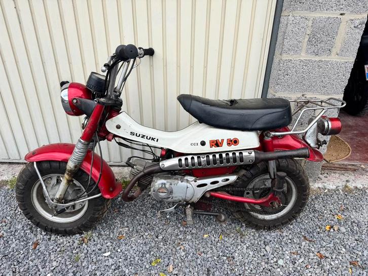 Suzuki RV 50 BW uit 1981, Fietsen en Brommers, Brommers | Crossbrommers, Gebruikt, Suzuki, Ophalen