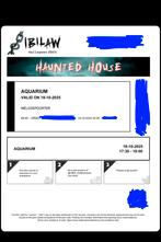 Aquarium Walibi Halloween d'Ibilaw, Tickets & Billets, Une personne