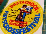 Sticker FietsCross BMX Festival 1987 Ponypark Slagharen, Collections, Autocollants, Enlèvement ou Envoi