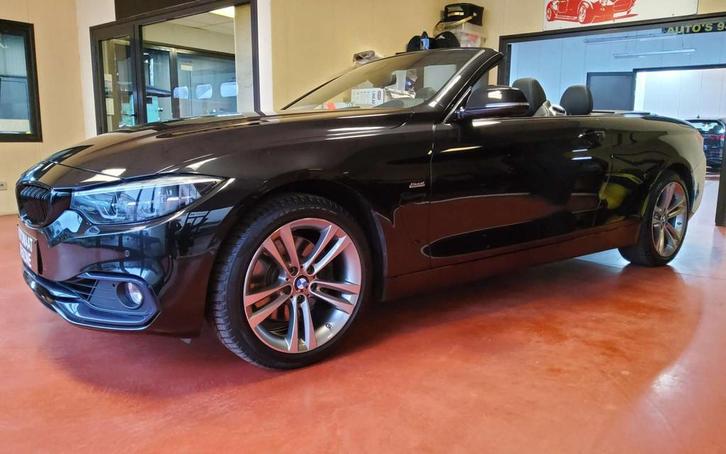 BMW 4 Serie 430 430i Cabrio xDrive Aut. Sport Line, Auto's, BMW, Bedrijf, Te koop, 4 Reeks, 360° camera, 4x4, ABS, Achteruitrijcamera