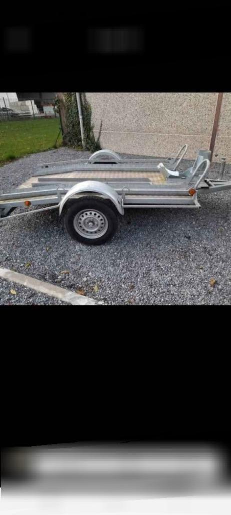Location de remorque pour moto ou scooter ou quad, Doe-het-zelf en Bouw, Overige Doe-Het-Zelf en Bouw, Zo goed als nieuw, Ophalen