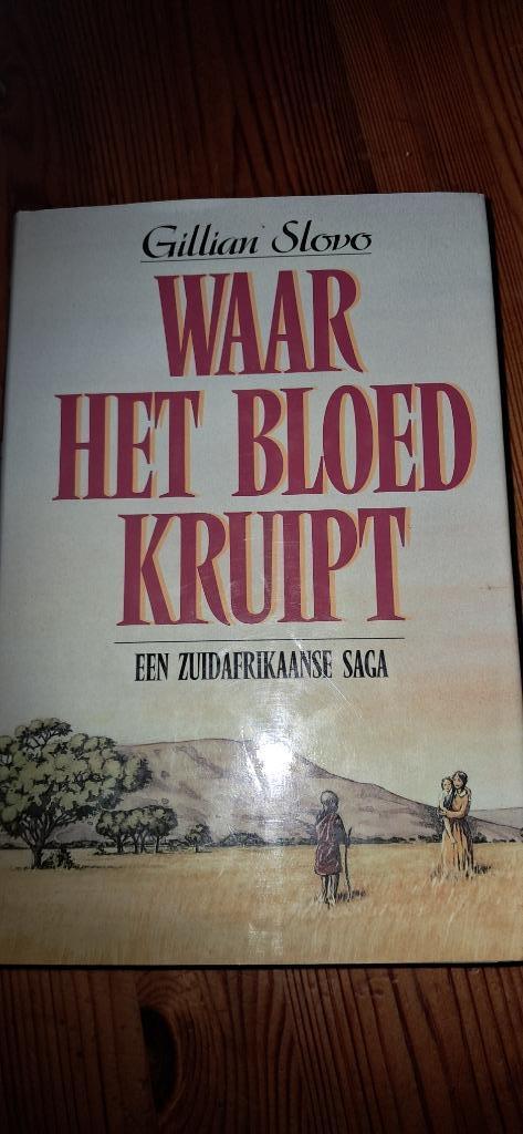 boek over Zuid-Afrika 'Waar het bloed kruipt'  Gillian Slovo, Boeken, Historische romans, Zo goed als nieuw, Ophalen