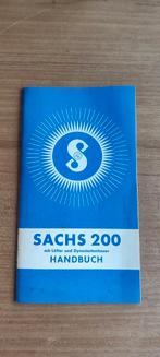 Handboek Sachs 200, Motos