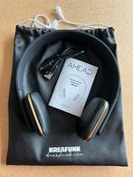 Kreafunk aHead wireless bluetooth New Headphones black gold, Audio, Tv en Foto, Hoofdtelefoons, Nieuw, Overige merken, Op oor (supra aural)
