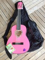 Roze kindergitaar (1/2) met starterset, Ophalen of Verzenden, Nieuw, Klassieke of Spaanse gitaar