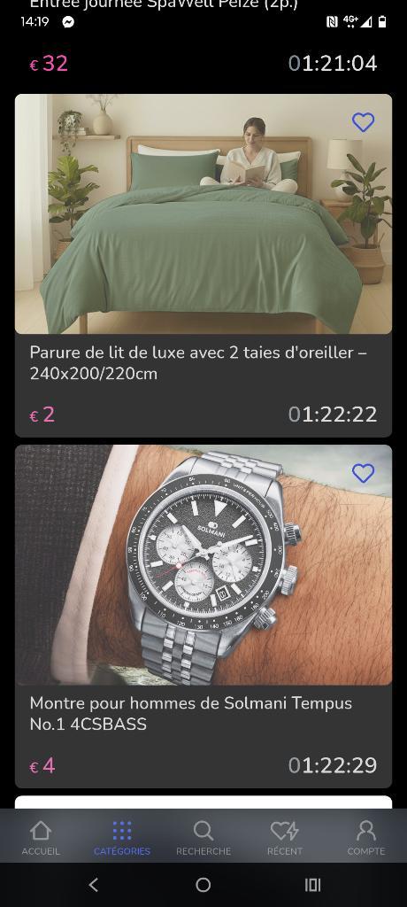 Montre solmani neuve, Handtassen en Accessoires, Horloges | Heren, Nieuw, Polshorloge, Overige merken, Staal, Ophalen