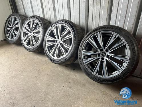 7mm! Originele Audi A6 S6 C8 4K S-Line 20 inch antraciete ve, Auto-onderdelen, Banden en Velgen, Banden en Velgen, Zomerbanden