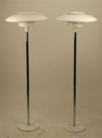 Vintage 1980's Deense Vloerlamp 250 euro per stuk, Ophalen, Kunststof