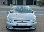 Peugeot 307 2.0 Benzine Cabrio Automaat 245.000KM, Auto's, 4 zetels, Cabriolet, Leder, Zilver of Grijs
