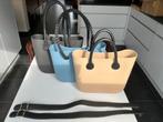 3 tassen OBAG voor slechts 50 euro, Ophalen of Verzenden, Gebruikt, Beige, Handtas