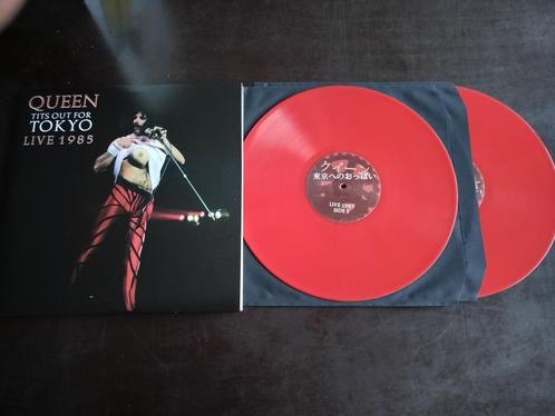 QUEEN - TITS OUT FOR TOKYO - 2 lp ROOD vinyl, Cd's en Dvd's, Vinyl | Hardrock en Metal, Ophalen of Verzenden