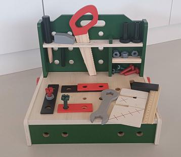 Playtive tabletop workbench in echt hout, Enlèvement ou Envoi, Comme neuf