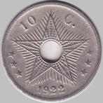 Belgisch Congo 10 centimes, 1922, Postzegels en Munten, Munten | Afrika, Ophalen of Verzenden, Overige landen, Losse munt
