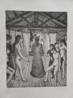 Paul Delvaux litho, Ophalen