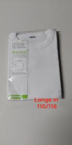 Thermohemd Wit nieuw Lange mouw 110/116, Kinderen en Baby's, Kinderkleding | Maat 110, Ophalen of Verzenden, Nieuw, Jongen of Meisje