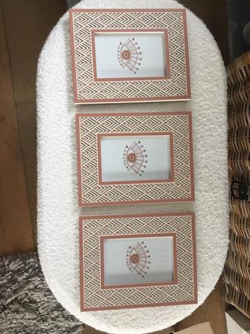 3 mooie fotokaders  beschikbaar voor biedingen