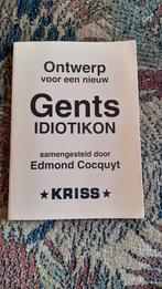 Gentse idiotikon,Egmond cocquyt., Boeken, Ophalen, Gelezen
