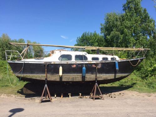 Voilier acier gratuit, Watersport en Boten, Kajuitzeilboten en Zeiljachten, Gebruikt, Staal, 6 tot 9 meter