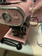 espresso machine roze, Espresso apparaat, Gemalen koffie, Ophalen of Verzenden, Zo goed als nieuw